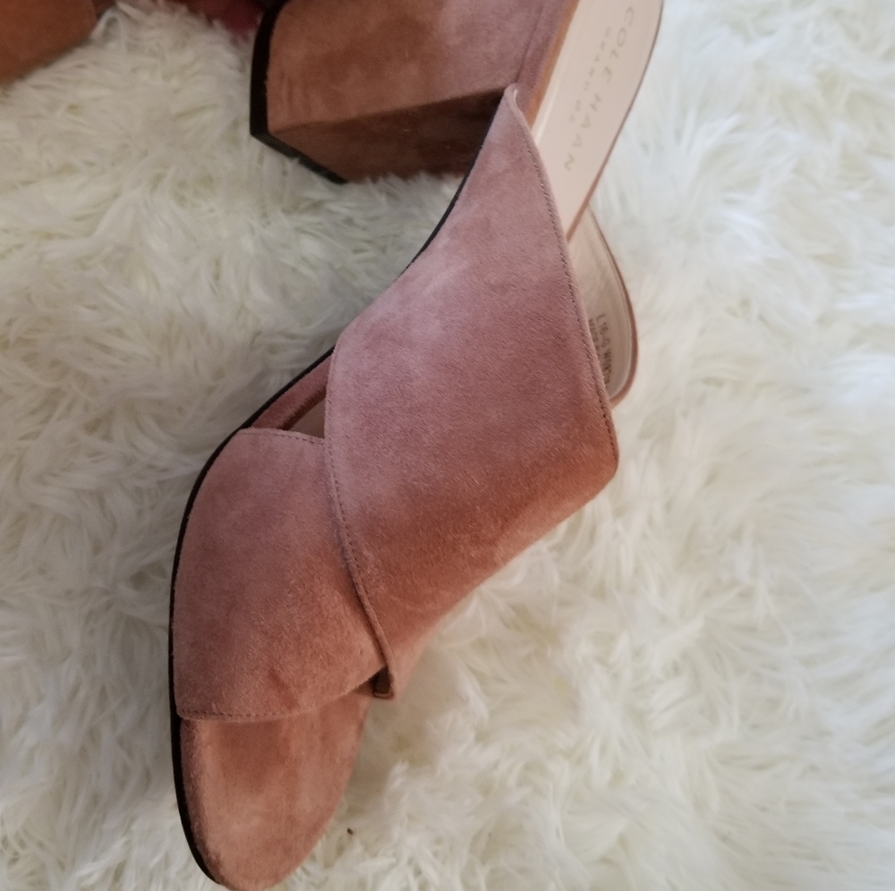 Pink chunky heels - Picture 7 of 9